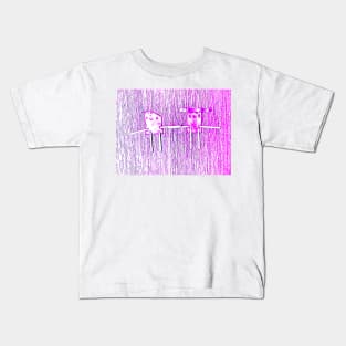 Pinky Cheese Sticks Kids T-Shirt